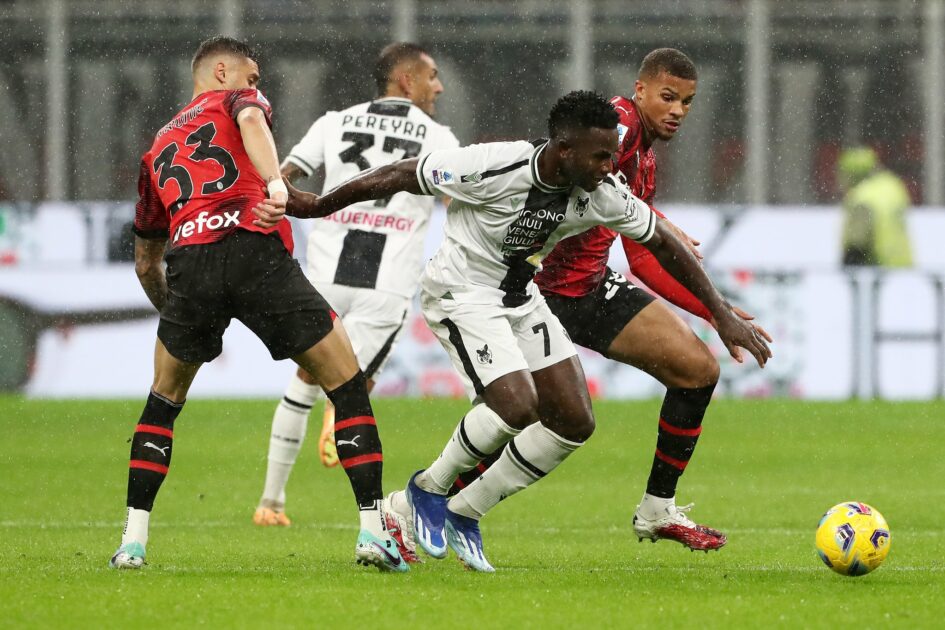 Serie A: Sensation à San Siro, le Milan AC s’incline contre l’Udinese