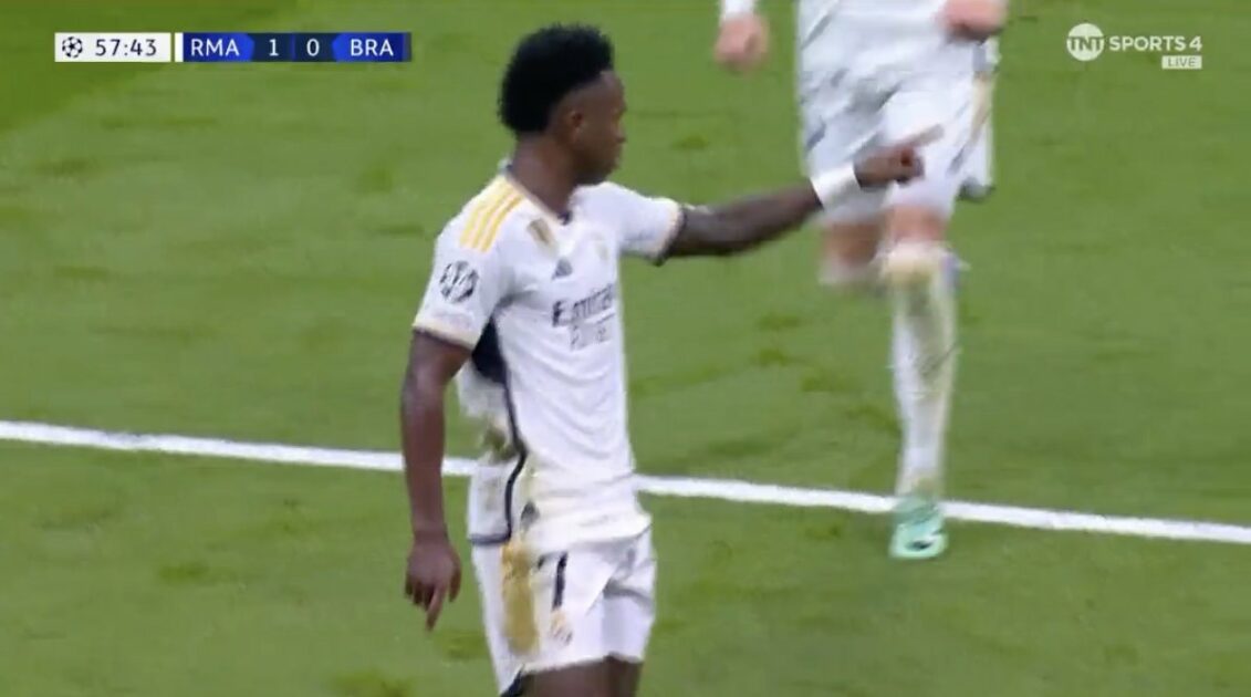 VIDÉO : Le très beau but de Vinicius contre Braga, le Real Madrid impressionne