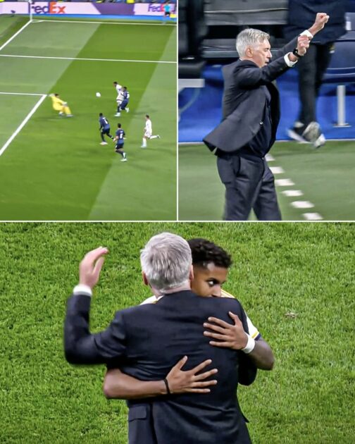 Rodrygo : «Pourquoi j’ai fait l’accolade à Ancelotti après mon but» 3 Rodrygo Ancelotti