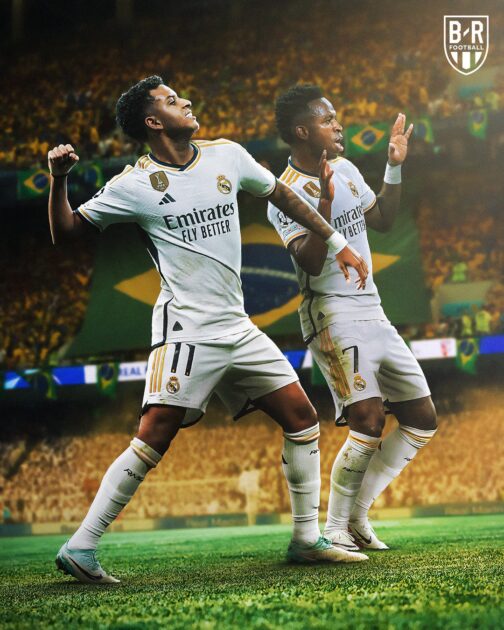 Rodrygo et Vinicius 