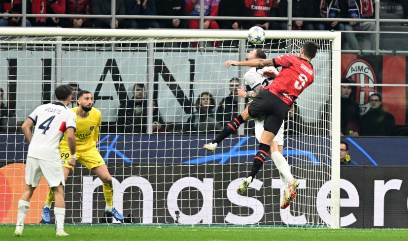 VIDÉO : Olivier Giroud punit Donnarumma et donne l’avantage au Milan AC