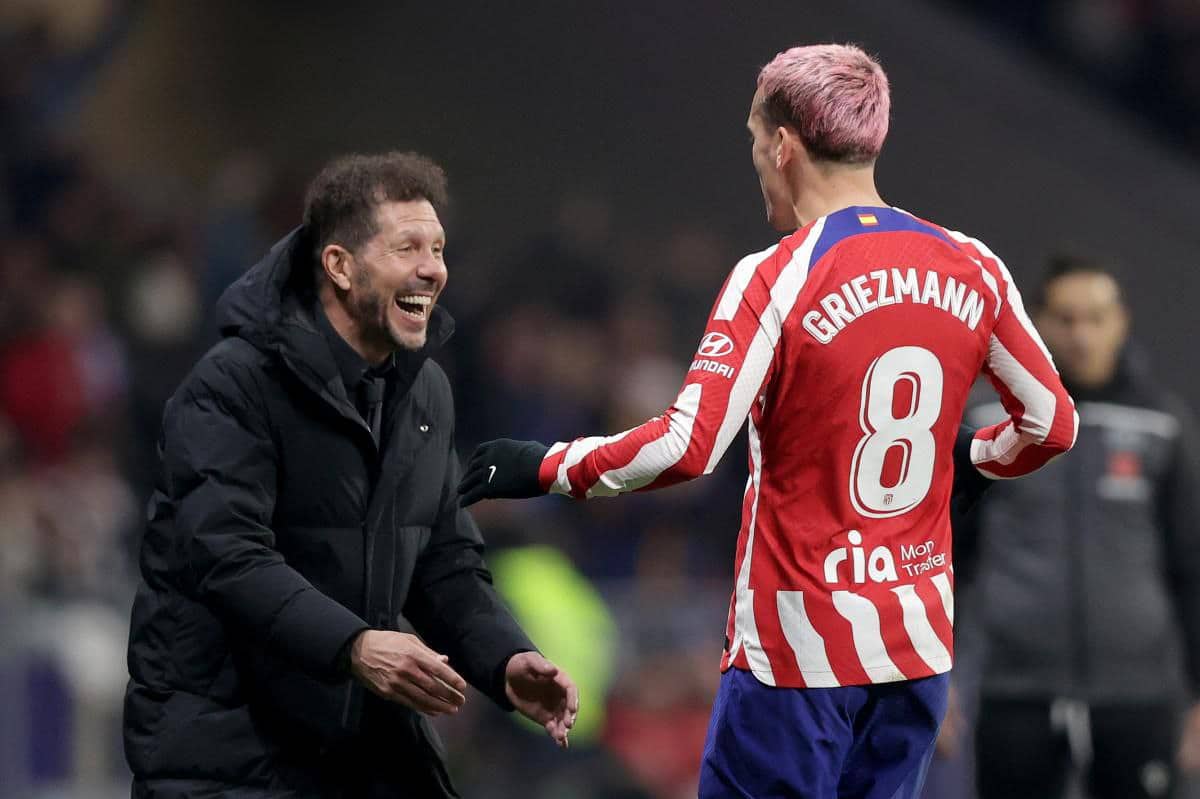 Griezmann le meilleur joueur de l’histoire de l’Atlético ? Simeone répond