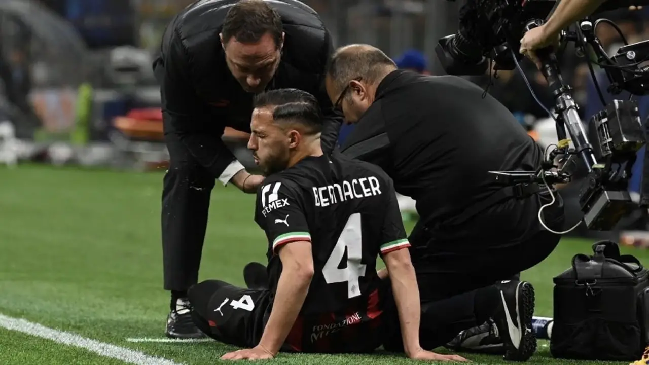 Bennacer blessure 1