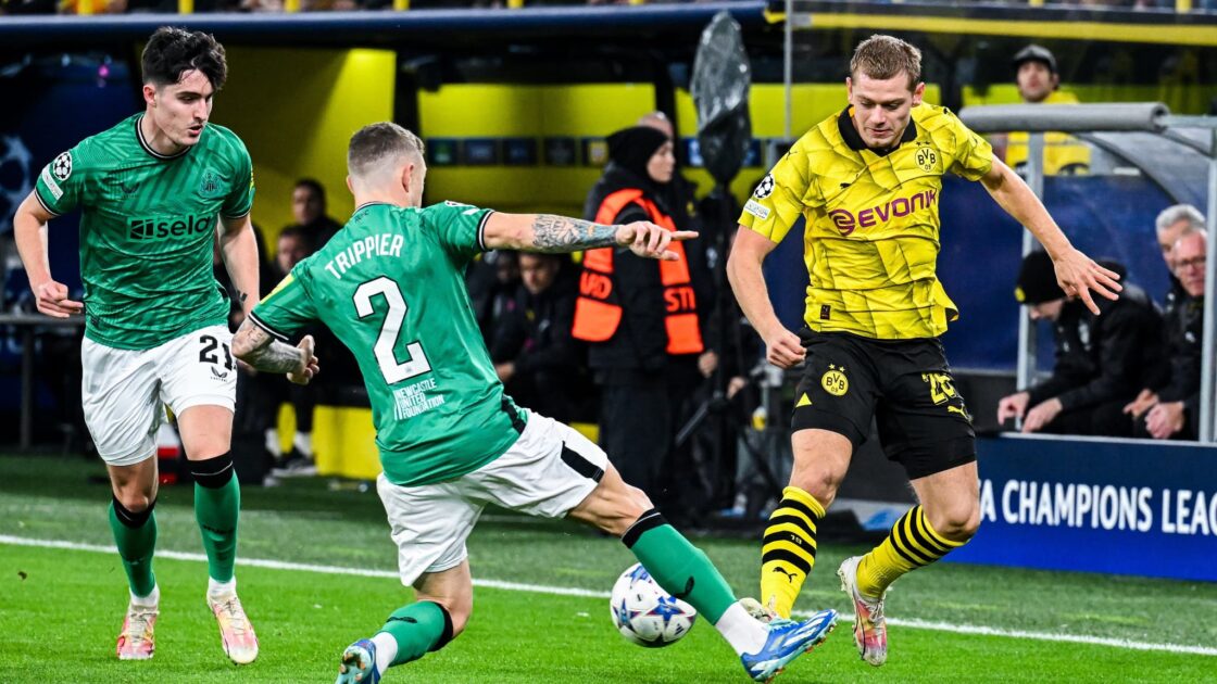 LDC : Dortmund bat encore Newcastle et chipe provisoirement la première place au PSG