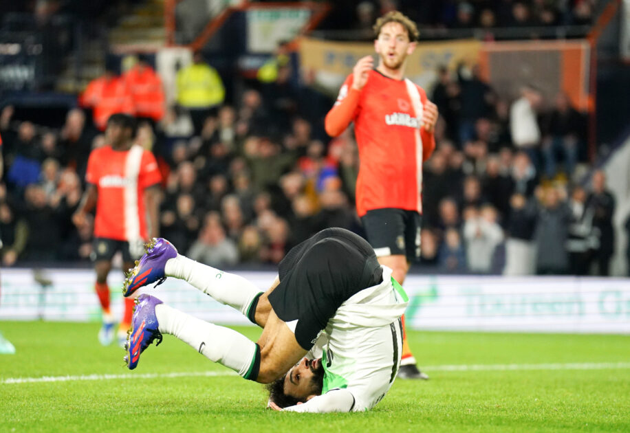 Premier League : Luton passe à côté de l’exploit contre Liverpool de Mohamed Salah