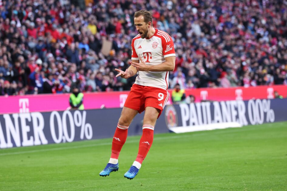 Encore double buteur, Harry Kane porte le Bayern Munich en tête de la Bundesliga