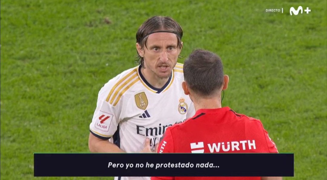 Cadix - Real Madrid : "Tu me traites comme ça ?" Quand Luka Modric se lâche sur l'arbitre, Cuadra Fernández