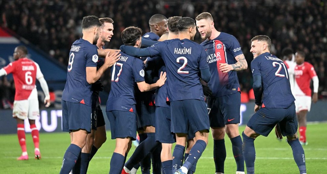 Le PSG se balade devant l'AS Monaco : Les notes des joueurs, Dembélé a 9,5 !