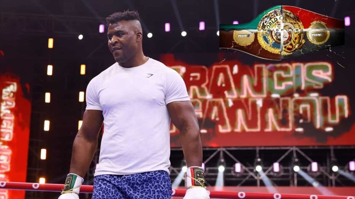 Francis Ngannou est il eligible pour une chance incontestee au titre