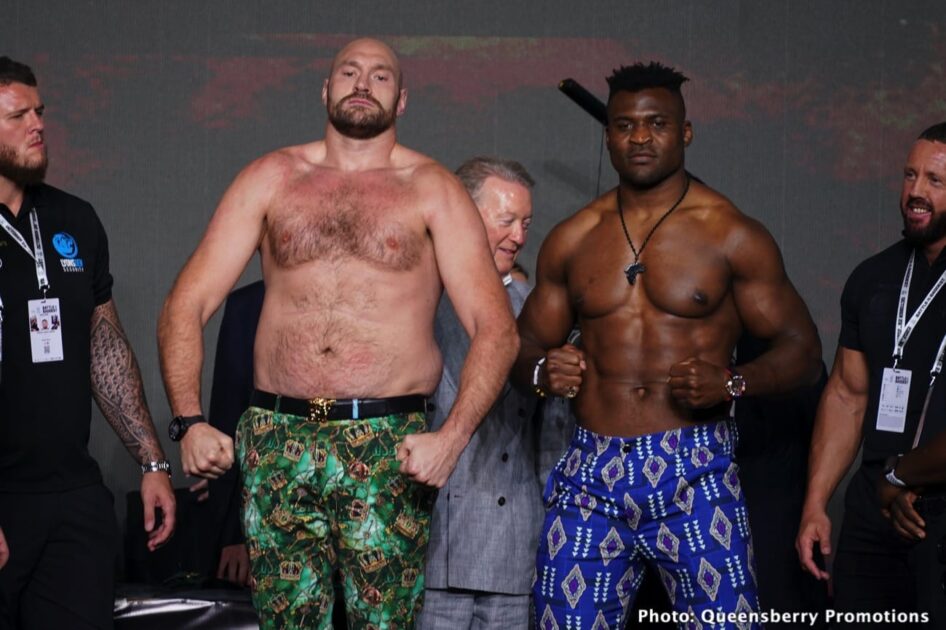 Sur TMZ, Francis Ngannou regrette son combat contre Tyson Fury : « Je n’aurais pas dû… »