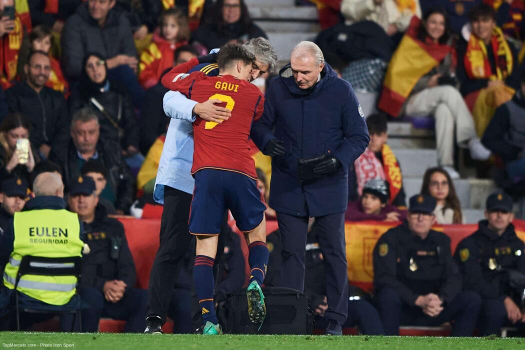 La RFEF doit payer 7,5 millions au Barça pour la blessure de Gavi
