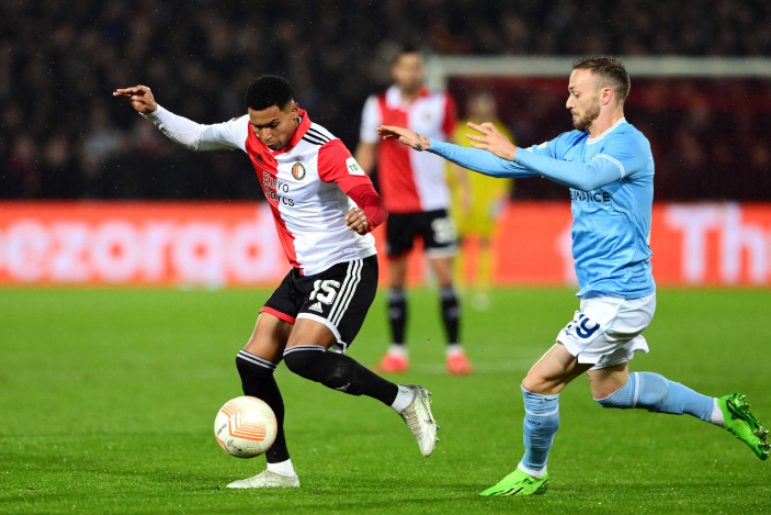 Manuel Lazzari Marcos Lopez Lazio Feyenoord