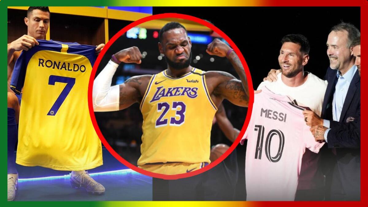 Cristiano Ronaldo, Lionel Messi, LeBron James… Top 10 des sportifs les mieux payés en 2023