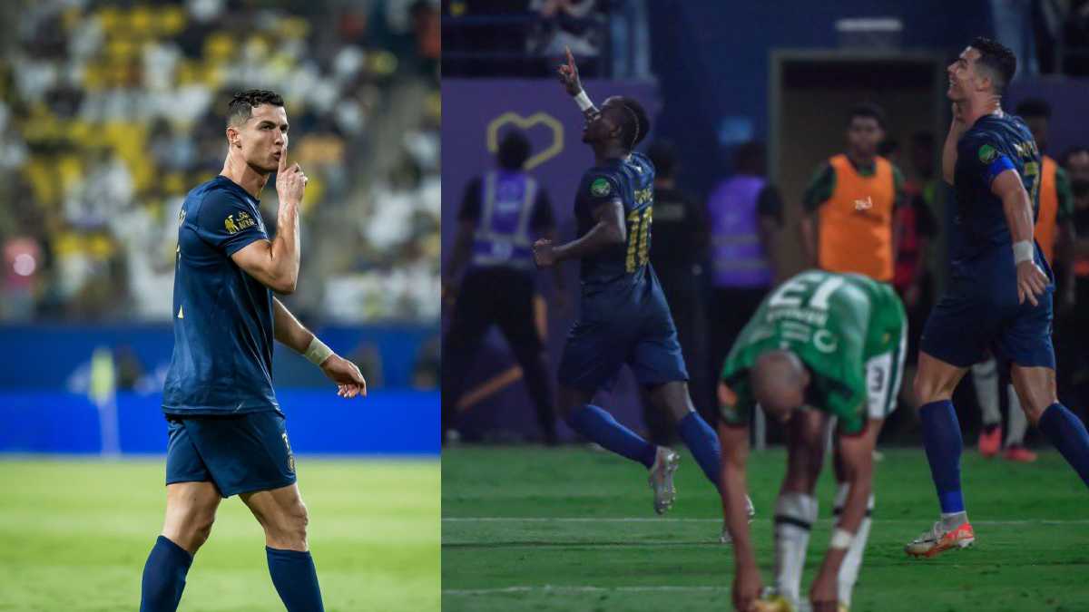 VIDEO : Sadio Mané et Cristiano Ronaldo répondent aux supporters adverses qui scandaient le nom de « Messi »