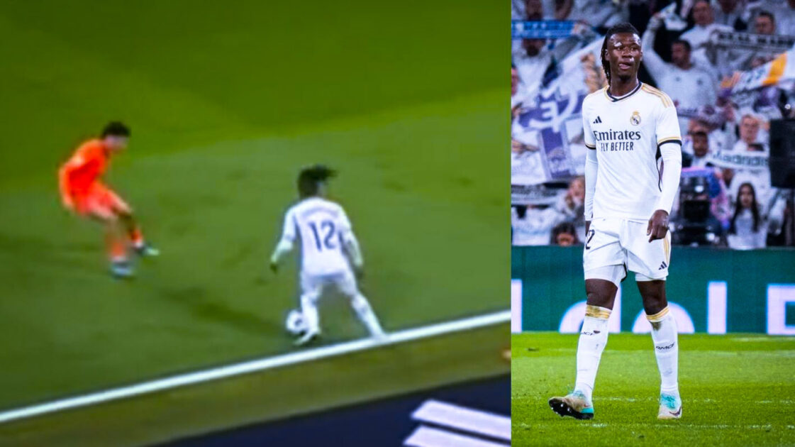 VIDÉO : Camavinga a fait soulever le Bernabéu avec une série de dribbles dévastateur contre Valence