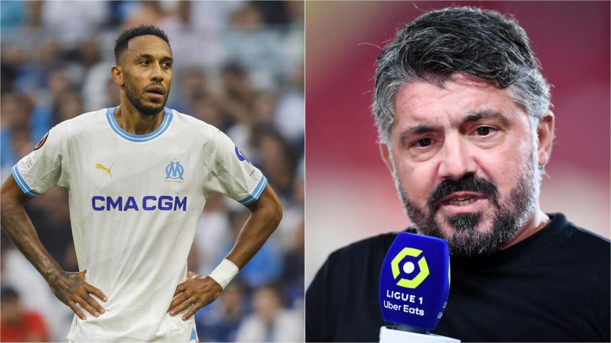 OM : L’avis tranché de Gattuso sur la mauvaise passe d’Aubameyang