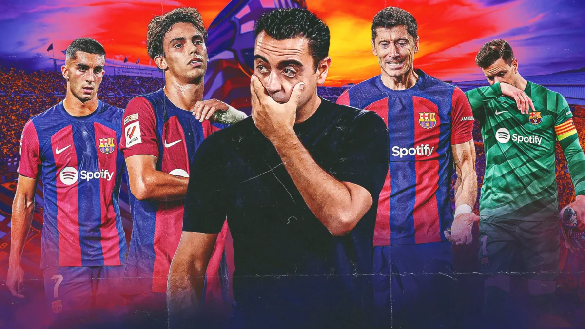 Xavi Under Fire