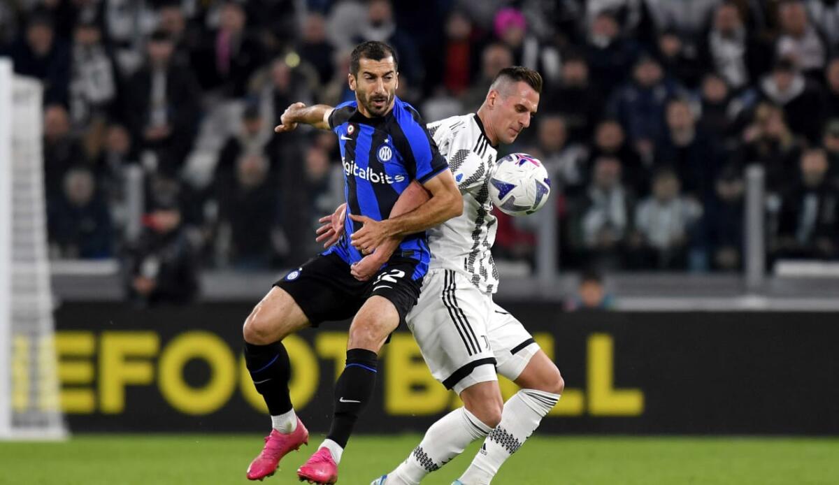 Derby d'Italie, La Juventus et l'Inter Milan font un mano a mano