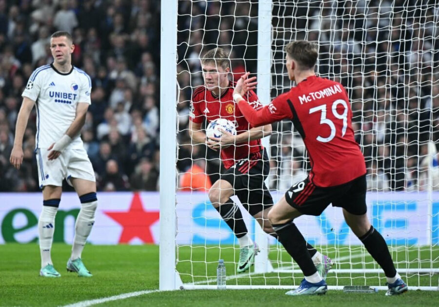 VIDEO : Sur un centre parfait de Mctominay, Hojlund ouvre le score pour United ! 