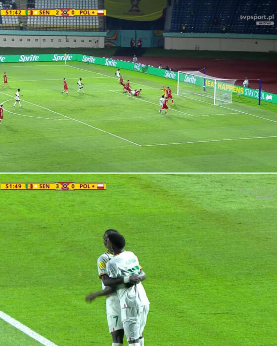 VIDEO : Doublé d'Idrissa Gueye qui inscrit le 3e but pour les Lionceaux 2 image 11 13