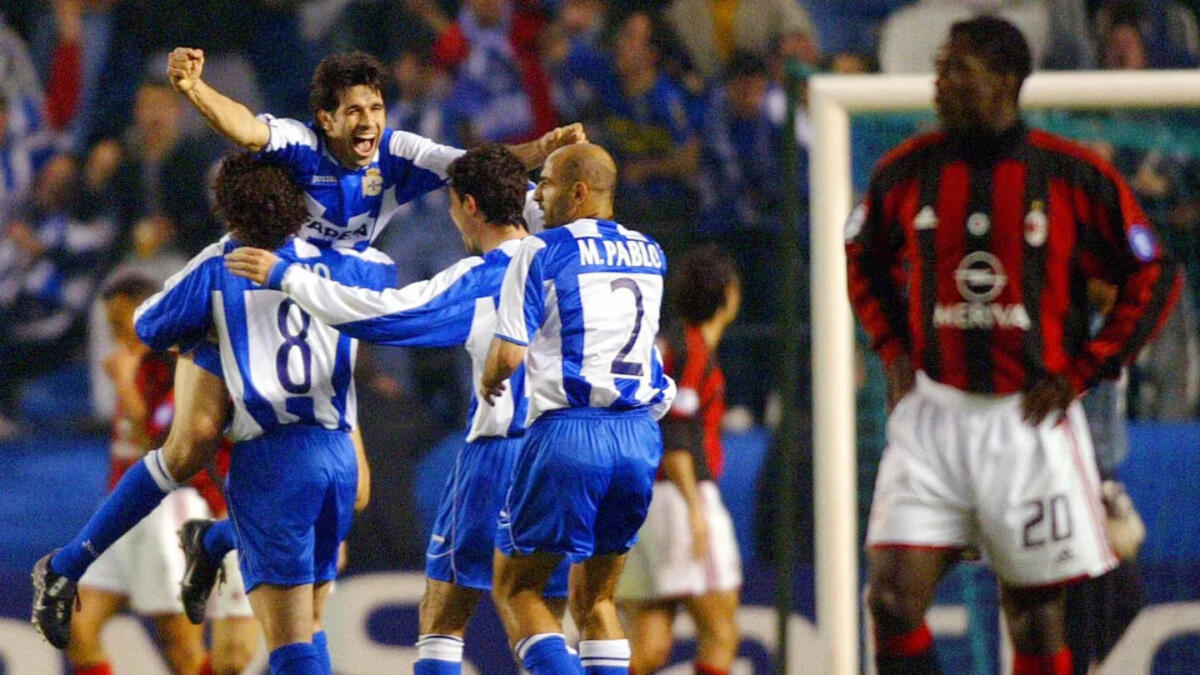 San Siro 2004 : La grosse surprise du Deportivo