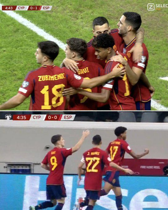 VIDEO : La finition parfaite de Lamine Yamal pour l'ouverture du score après seulement cinq minutes de jeu ! 3 image 16 61