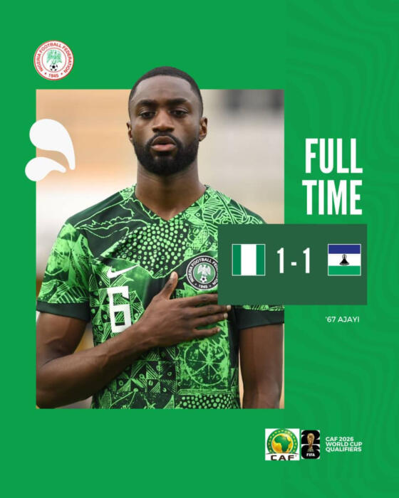 Mondial 2026 (Q): Sans Osimhen, le Nigéria rate son entrée ! 2 image 16 65