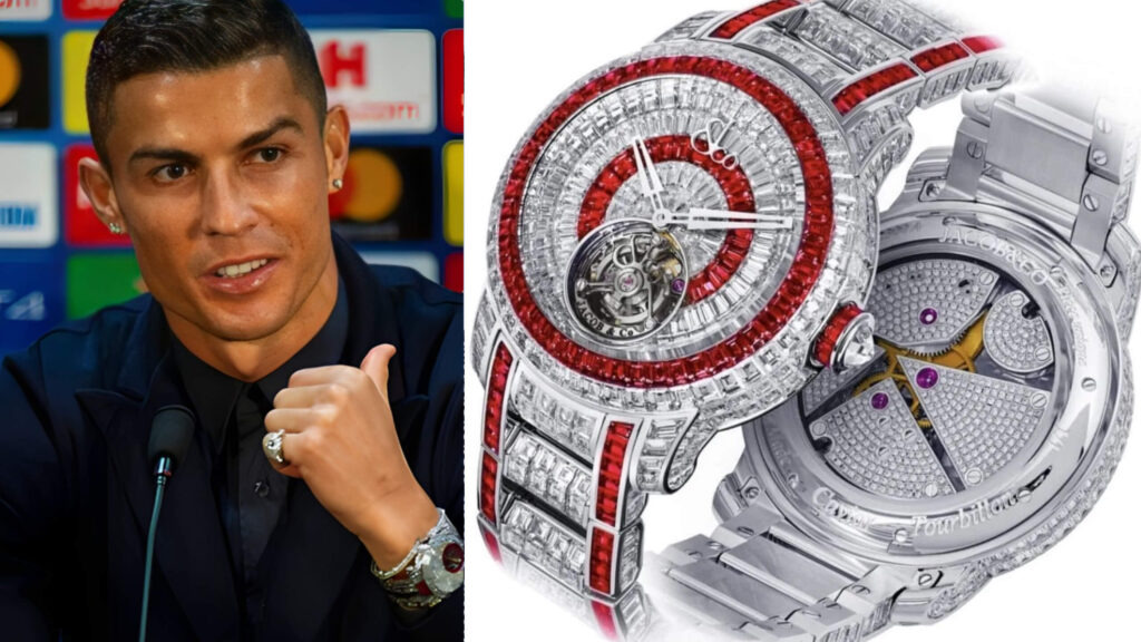 La collection impressionnante des montres de Cristiano Ronaldo à plus de 8 M€  !