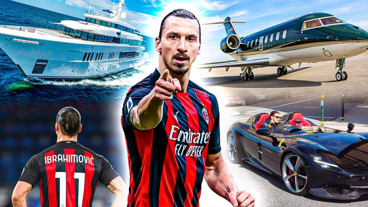 Zlatan Ibrahimovic : $190 million