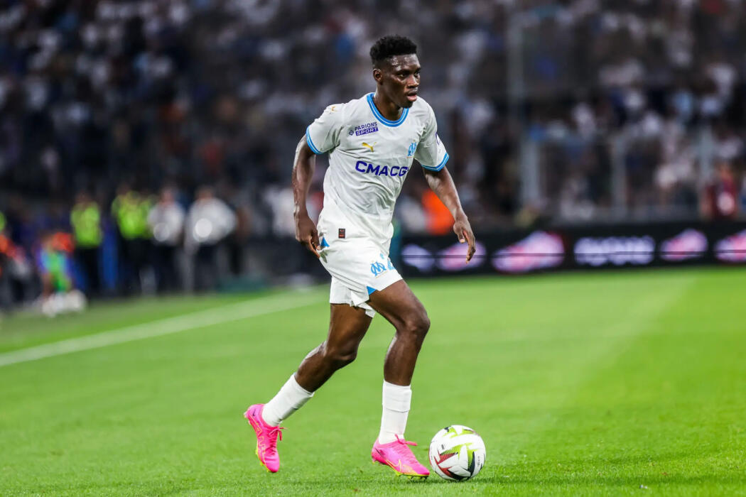 Ismaila SArr avec l'OM