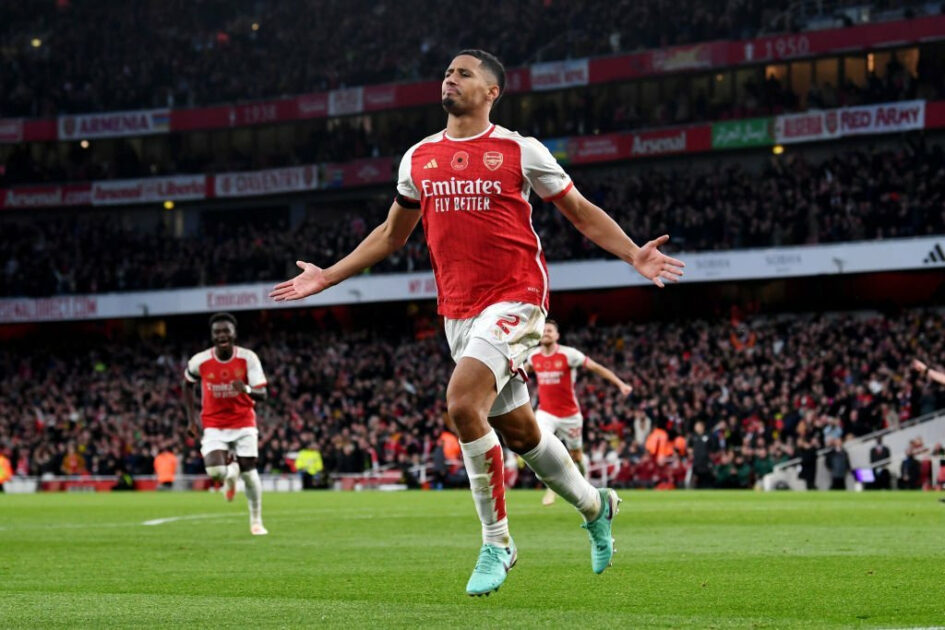 VIDEO : William Saliba marque son premier but à l'Emirates Stadium et remet Arsenal sur les bons rails ! 3 image 3 62