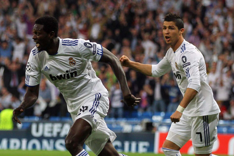 9. Emmanuel Adebayor (Togo- Real Madrid)