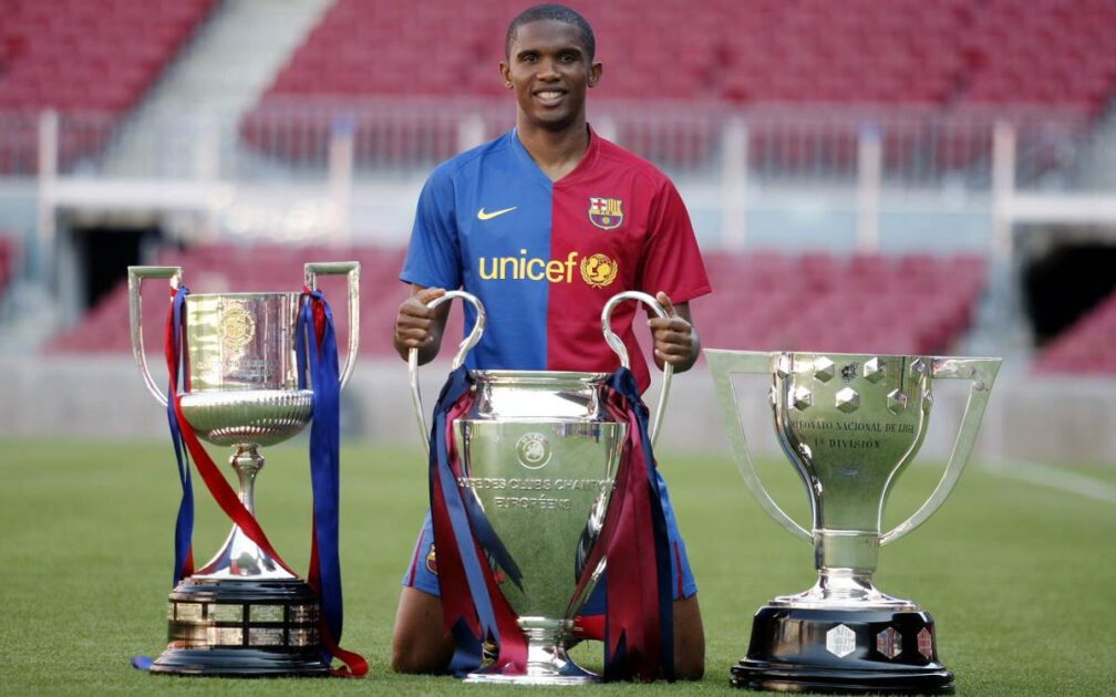 The combined ranking of Real Madrid and Barça's best African players