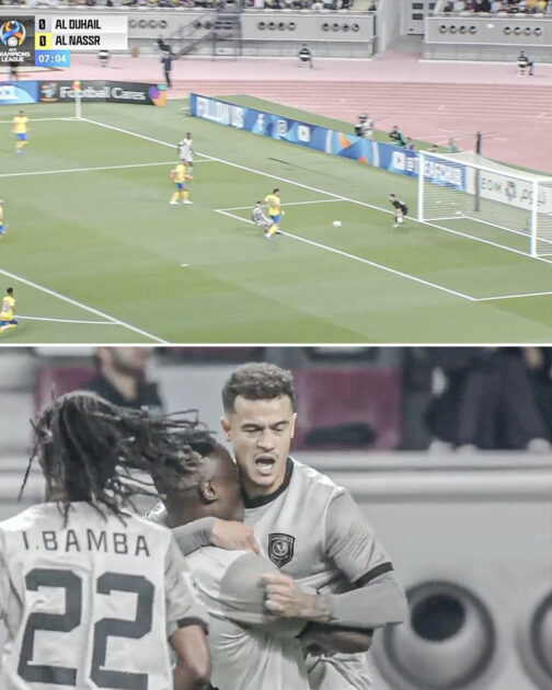 VIDEO : Coutinho inscrit son 1er but en Ligue des Champions asiatique contre Al-Nassr !
