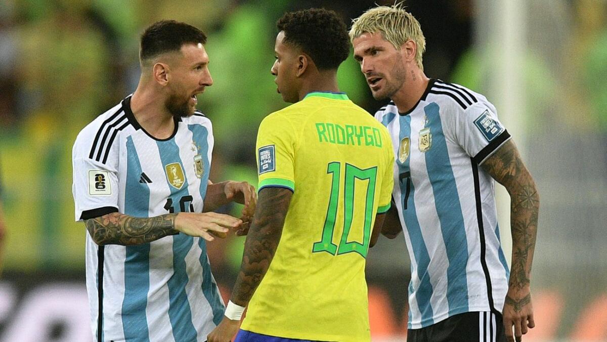 Rodrygo reçoit des insultes racistes sur les réseaux sociaux après son accrochage avec Messi