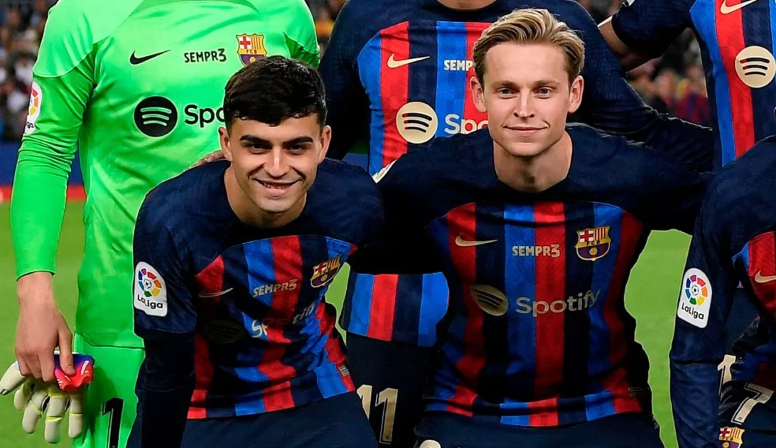 Pédri Frenkie De Jong Barça Xavi