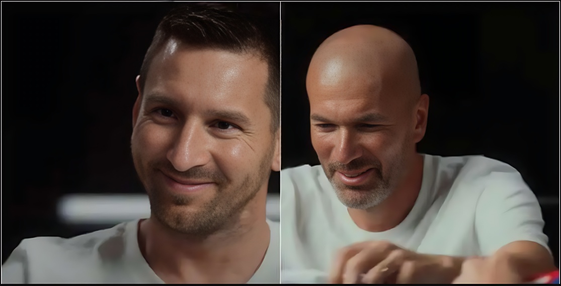 Messi Zidane