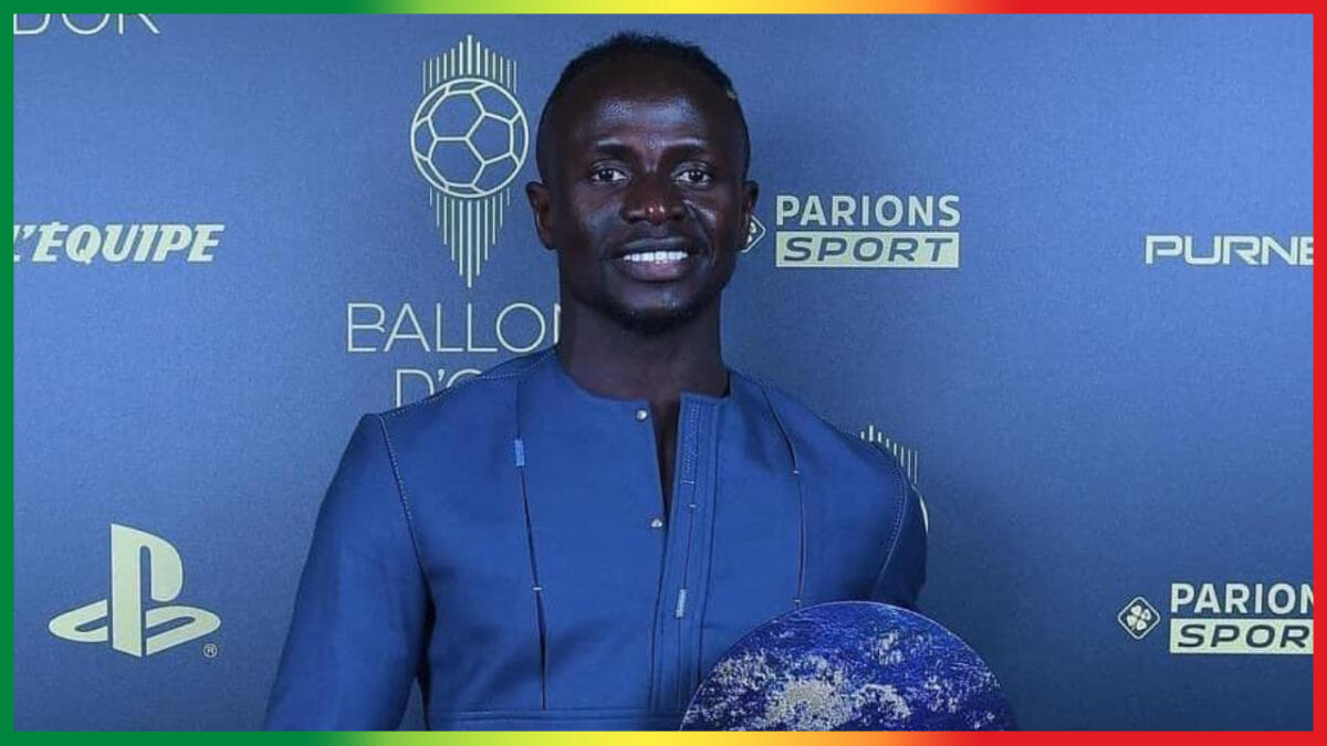 Sadio Mané sacré Meilleur Sportif Africain de l’Année par l’UCSA