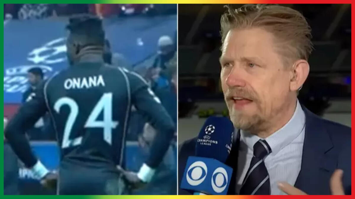 La réaction de Peter Schmeichel à l’erreur d’André Onana contre Galatasaray en dit long