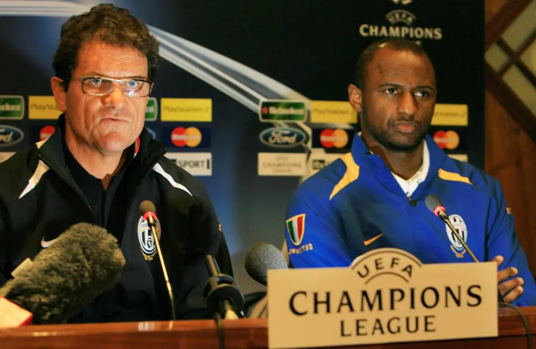 L’énorme confidence d’Eto’o à Patrick Vieira sur Messi refait surface : «Je lui ai dit qu'un jour… » 4 Vieira Capello