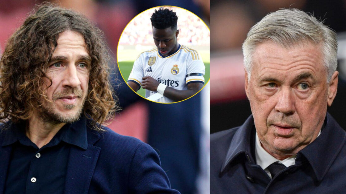 Carlo Ancelotti répond à la sortie de Carles Puyol : « S’il veut parler avec Vinicius… »