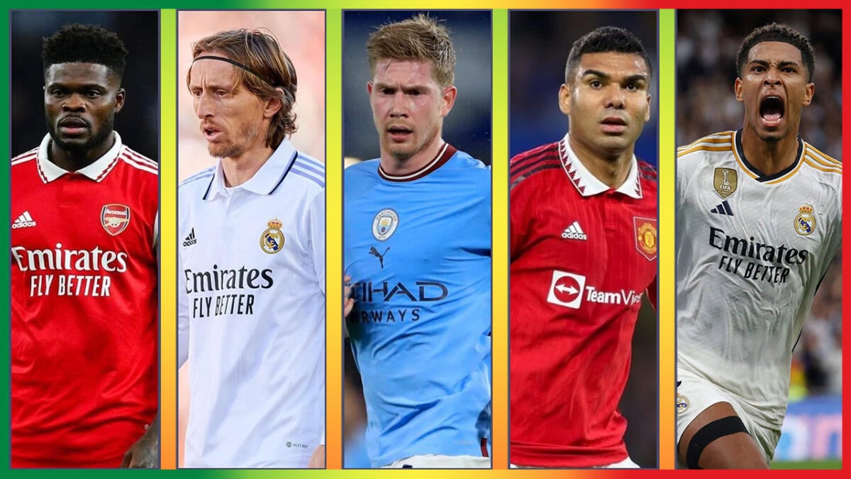 Verratti 12e, Bellingham 4e, Casemiro… le Top 30 des meilleurs milieux de terrain d’Europe en 2023