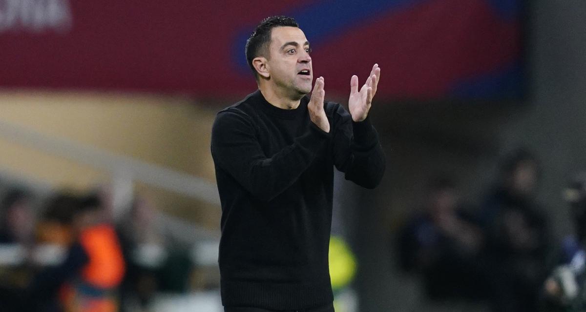 Barça : Xavi pointe du doigt la méforme de son équipe, « Le problème vient de là bas »