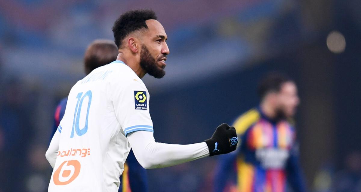 Olympico: Aubameyang savoure la victoire de l’OM sur l’OL