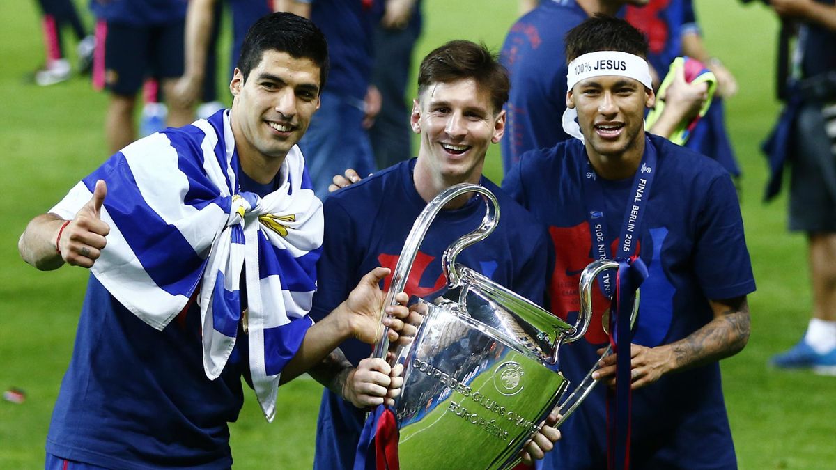 Luis Suarez, Messi, Neymar