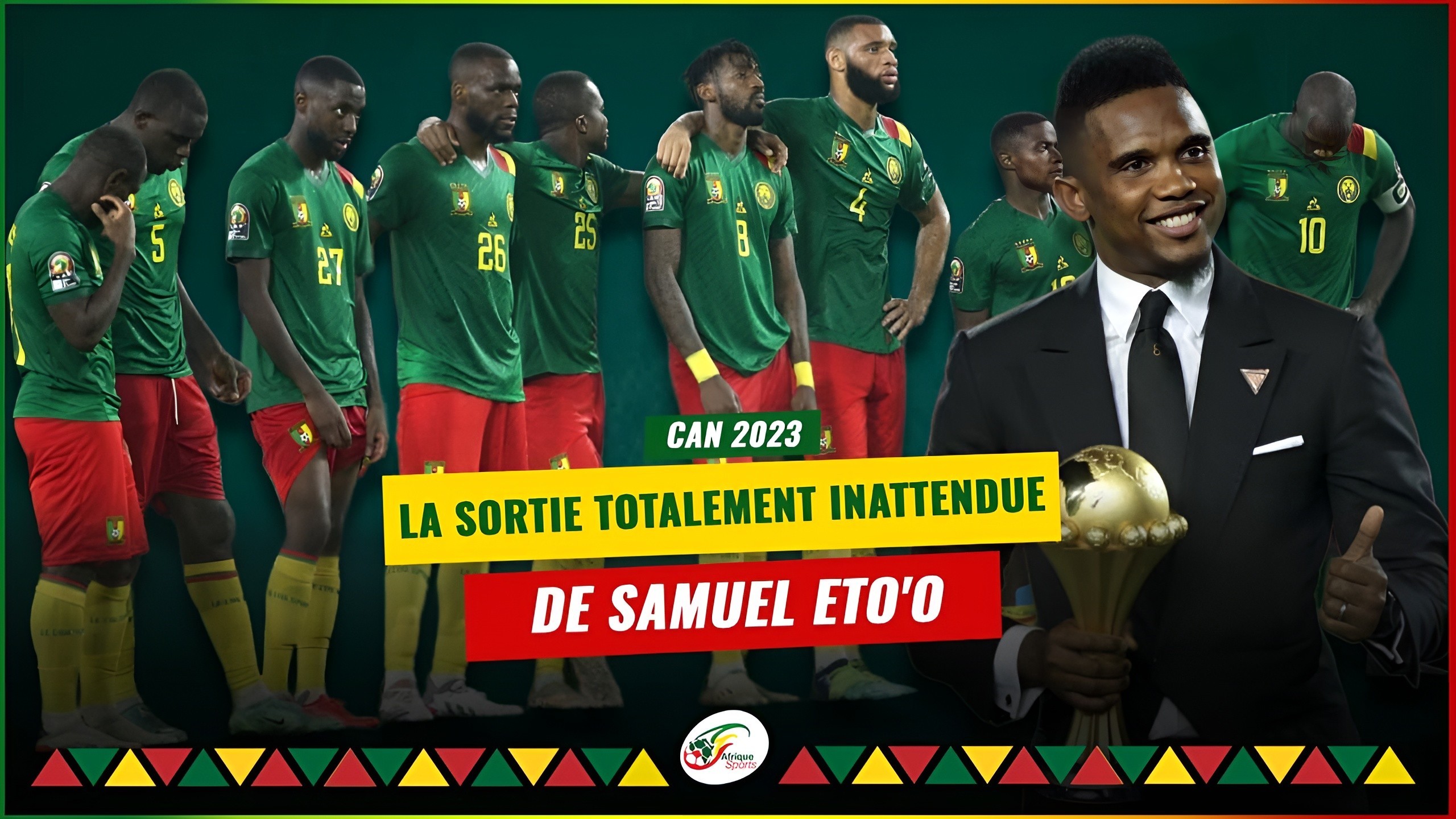 CAN 2023 : Le Cameroun finaliste ? Samuel Eto’o fait une sortie totalement inattendue !