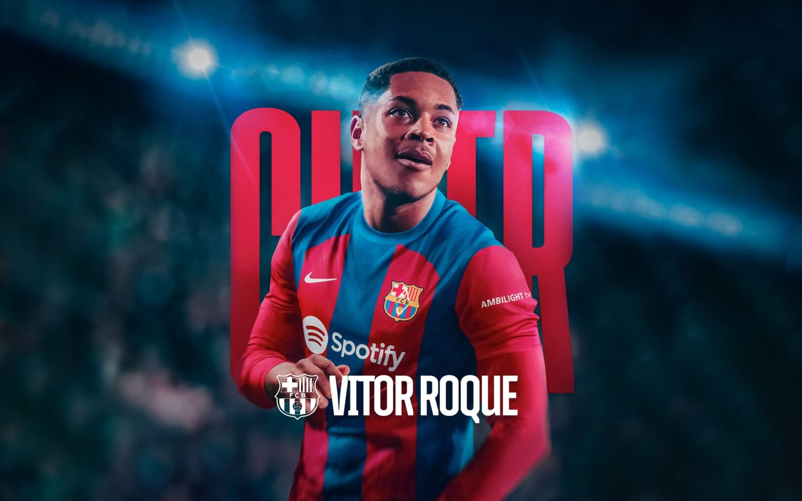 Vitor Roque au Barça