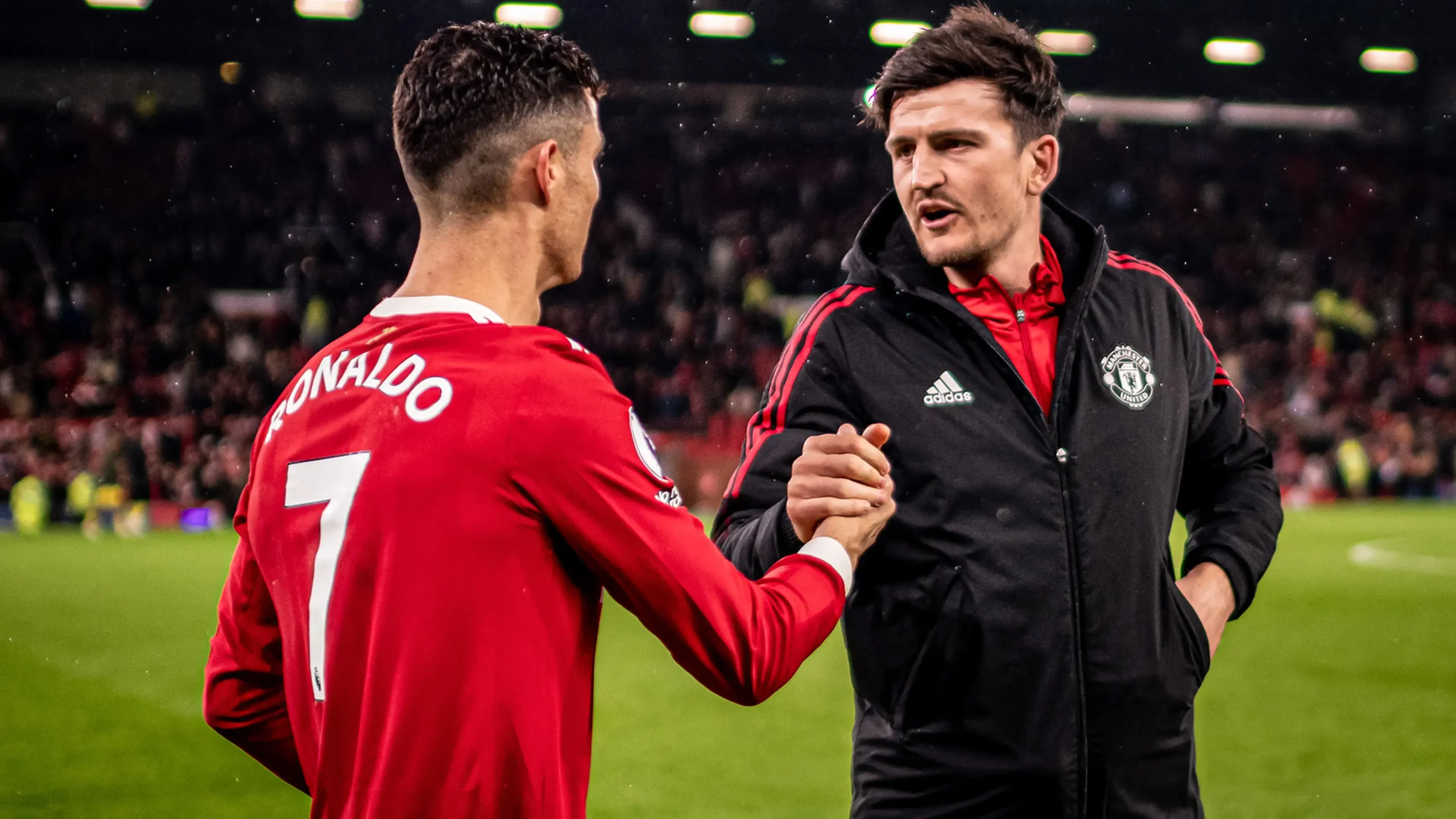 Cristiano Ronaldo Harry Maguire Manchester United scaled