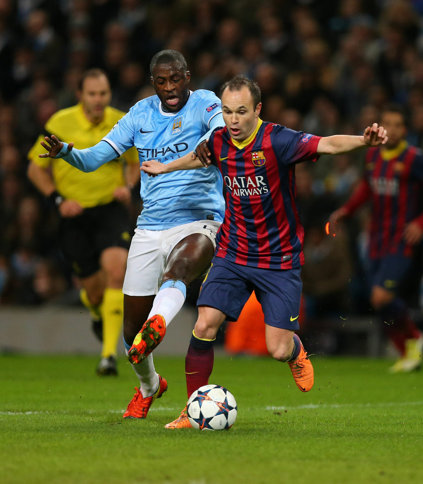 Yaya Touré Iniesta