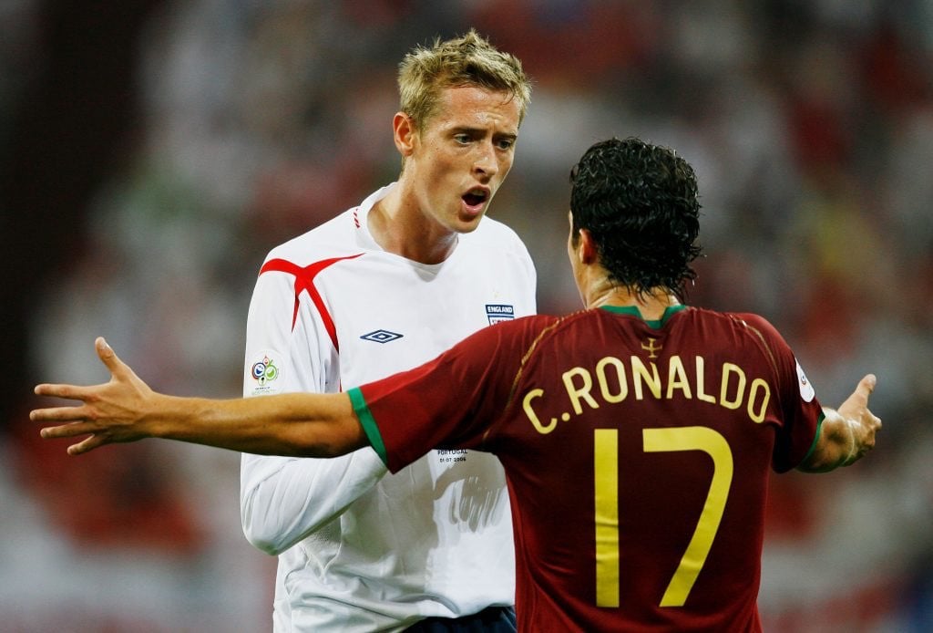 Peter Crouch Ronaldo